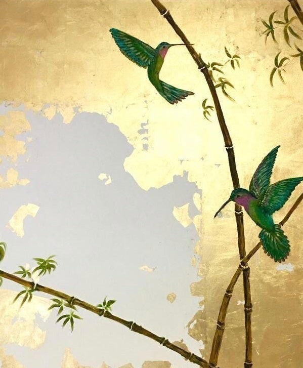 Painting with Gold Workshop | 40x50 cm